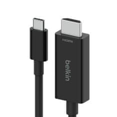 Belkin Kabel USB-C v HDMI Belkin AVC012bt2MBK Črna 2 m