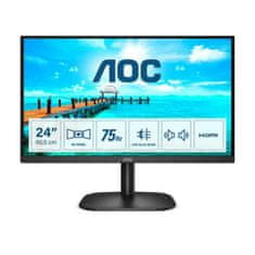 AOC Monitor AOC 24B2XDAM Full HD 23,8" 75 Hz WLED