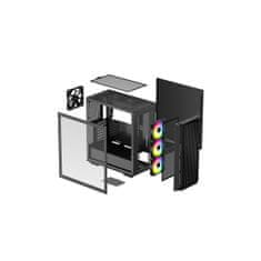 DEEPCOOL Ohišje Midi-Stolp ATX DEEPCOOL R-CG540-BKAGE4-G-1 Črna Pisana