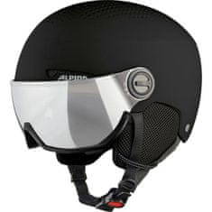 Alpina Smučarska čelada Alpina Arber Visor Q Lite Črna Monochrome 54-58 cm