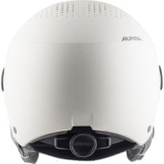 Alpina Smučarska čelada Alpina Arber Visor Q Lite Bela Monochrome 54-58 cm