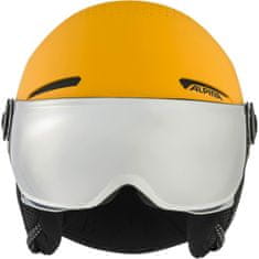 Alpina Smučarska čelada Alpina Zupo Visor Q-Lite Rumena 51-55 cm