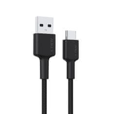 Aukey Kabel iz USB v Lightning Aukey CB-CD30 Črna 90 cm