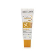 Bioderma Zaščita proti soncu z barvo Bioderma Photoderm Aquafluide Light SPF 50+ 40 ml