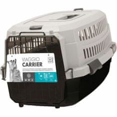 M Pets Transporter MPETS Pes 68 x 47,6 x 45 cm M Črn/Siv