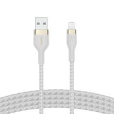 Belkin Kabel iz USB v Lightning Belkin CAA010BT3MWH Bela 3 m