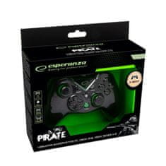 Esperanza Igralna Konzola Esperanza Pirate EGG114K USB 2.0 Črna Zelena Microsoft Xbox One PC Xbox Series X Xbox Series S