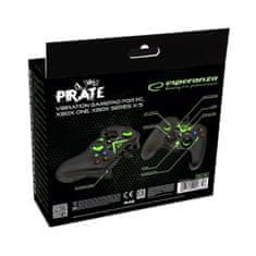 Esperanza Igralna Konzola Esperanza Pirate EGG114K USB 2.0 Črna Zelena Microsoft Xbox One PC Xbox Series X Xbox Series S