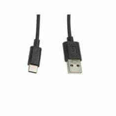 Lanberg Kabel USB A 2.0 v USB-C Lanberg CA-USBO-10CC-0010-BK Črna 1 m (1 kosov)