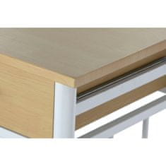 DKD Home Decor Miza komplet in 2 stoli DKD Home Decor Kovina Les MDF 80 x 50 x 84 cm