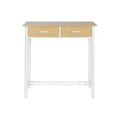 DKD Home Decor Miza komplet in 2 stoli DKD Home Decor Kovina Les MDF 80 x 50 x 84 cm