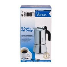 BIALETTI Italijanski Kuhalnik za Kavo Bialetti New Venus Srebrna Les Nerjaveče jeklo 240 ml 6 Skodelice