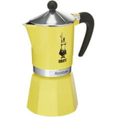 BIALETTI Italijanski Kuhalnik za Kavo Bialetti Rainbow Rumena Kovina Aluminij 300 ml 6 Skodelice