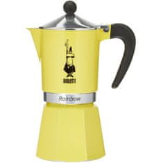 BIALETTI Italijanski Kuhalnik za Kavo Bialetti Rainbow Rumena Kovina Aluminij 300 ml 6 Skodelice