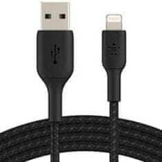 Belkin Kabel iz USB v Lightning Belkin CAA002BT0MBK Črna 15 cm