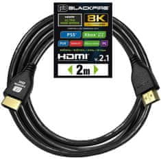 Black Fire HDMI kabel Blackfire ULTRA Črna