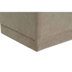 DKD Home Decor Stolček DKD Home Decor Rjava Poliester Les MDF 100 x 40 x 40 cm