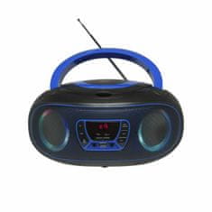 Denver Electronics Radio CD MP3 Denver Electronics 111141300011 Bluetooth LED LCD Modra