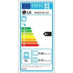 LG Pečica s pirolizo LG WSED7612S 76 L