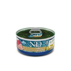 Farmina Hrana za mačke Farmina N&D Natural Piščanec Tuna 140 g