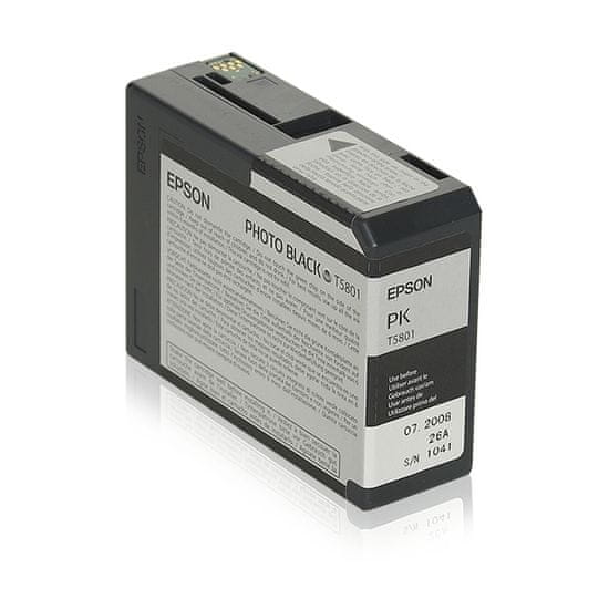 Epson Katuša s Črnilom Izvirna Epson C13T580100 Črna