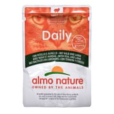 Almo Nature Hrana za mačke Almo Nature Nature Daily Teletina Jagnjetina 70 L 70 g