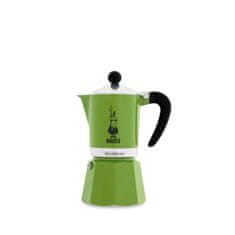 BIALETTI Italijanski Kuhalnik za Kavo Bialetti Črna Zelena Kovina Aluminij 3 Cești