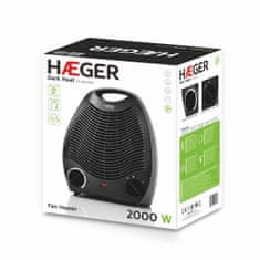 Haeger Prenosni ventilacijski grelnik Haeger FH-200.015A 2000 W Črna