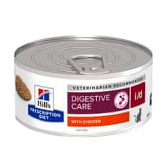 Hill's Hrana za mačke Hill's Digestive Care Piščanec Prašič 156 g