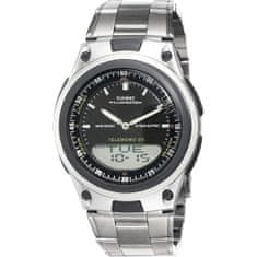 Casio Ura moška Casio ILLUMINATOR TELEMEMO 30 Črna Srebrna (Ø 40 mm)