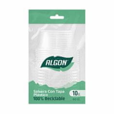 Algon Set skled za večkratno uporabo Algon Omake 10 Kosi Plastika 60 ml (36 Kosov)