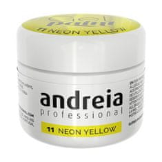 Andreia Gel lak za nohte Andreia Gel Paint 4 ml Rumena Neon