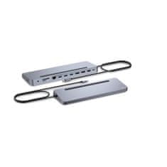 I-TEC USB-C Hub i-Tec C31FLAT2PDPRO Srebrna