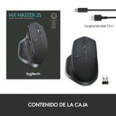 Logitech Miška Logitech MX Master 2S Siva