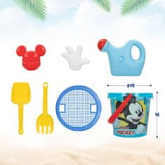 Mickey Mouse Komplet igrač za na plažo Mickey Mouse Ø 18 cm polipropilen (12 kosov)