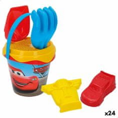 Cars Komplet igrač za na plažo Cars Ø 14 cm (24 kosov)