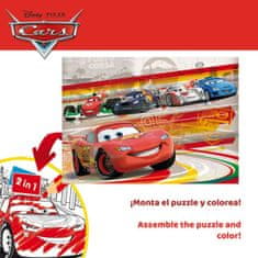 Cars Otroške puzzle Cars Dvostransko 60 Kosi 50 x 35 cm (12 kosov)