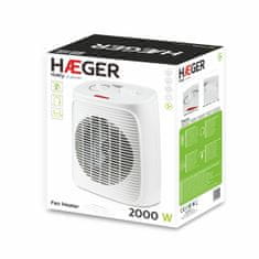 Haeger Prenosni ventilacijski grelnik Haeger FH-200.014A 2000 W Bela