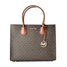 Michael Kors Torbica Ženska Michael Kors MERCER Rjava 32 x 26 x 13 cm