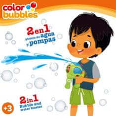 Colorbaby Igra za Delanje Milnih Mehurčkov Colorbaby Zelena Pištola 118 ml 20,5 x 23,5 x 8,5 cm (2 kosov)