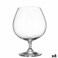 Bohemia Crystal Set skodelic Bohemia Crystal Clara Konjak 690 ml 6 kosov 4 kosov 7,5 x 12 x 16 cm