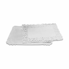 Algon Stojalo za torte Algon Bela 15 x 22 x 1 cm (4 Kosi) (48 kosov)