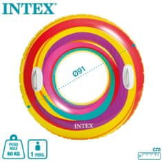 Intex Napihljivi obroč Krof Intex Ø 91 cm 91 x 22 x 91 cm (24 kosov)