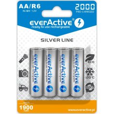 everActive Polnjive Baterije EverActive EVHRL6-2000 AA LR6 1,2 V 3.7 V