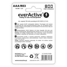 everActive Polnjive Baterije EverActive EVHRL03-800 AAA R03 1,2 V 3.7 V (2 kosov)