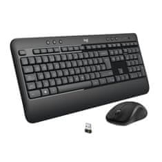 Logitech Tipkovnica in Miška Logitech 920-008685 Črna Qwerty US