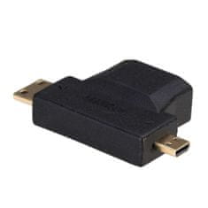 Akyga Adapter iz HDMI v Micro HDMI Akyga AK-AD-23 Mini HDMI Črna