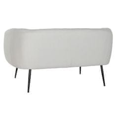 DKD Home Decor Kavč DKD Home Decor Črna Greige Pena Les Kovina Žamet Scandi 129 x 75 x 73 cm