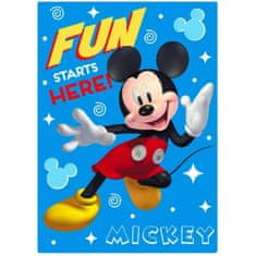 Mickey Mouse Odeja Mickey Mouse Only one 100 x 140 cm Mornarsko modra Poliester