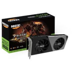 inno3D Grafična Kartica INNO3D GEFORCE RTX 4070 Ti SUPER TWIN X2 GeForce RTX 4070 Ti 16 GB GDDR6X